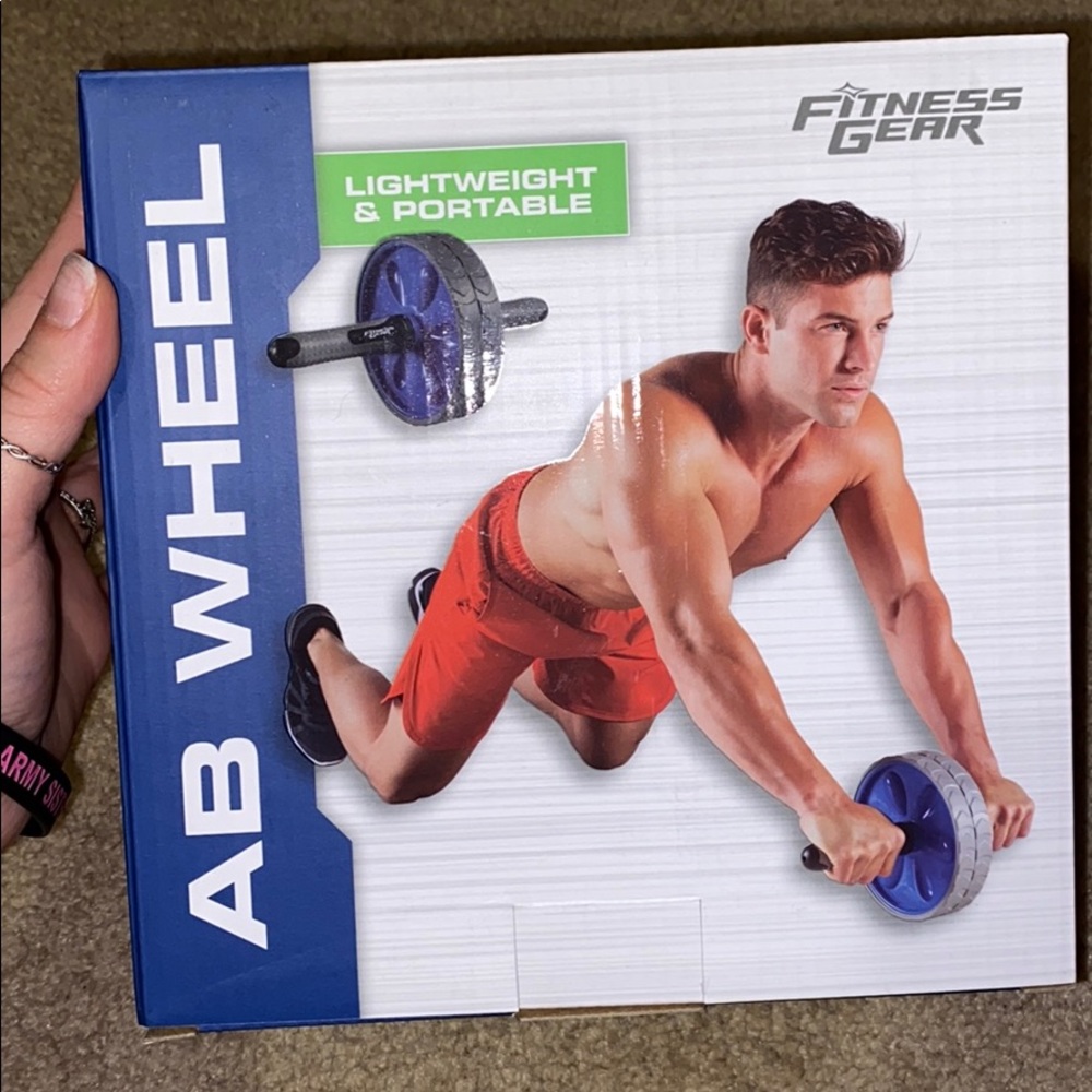 Fitness gear ab wheel